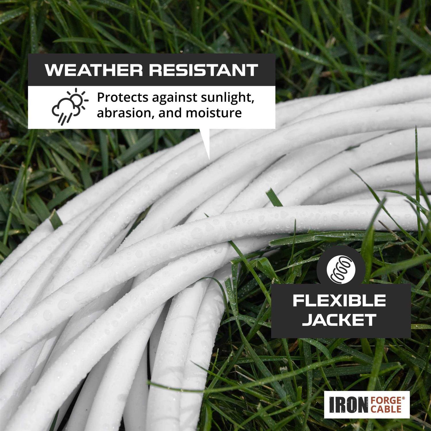 Iron Forge Cable 1 to 3 Extension Cord Splitter Power Squid - Zenithce