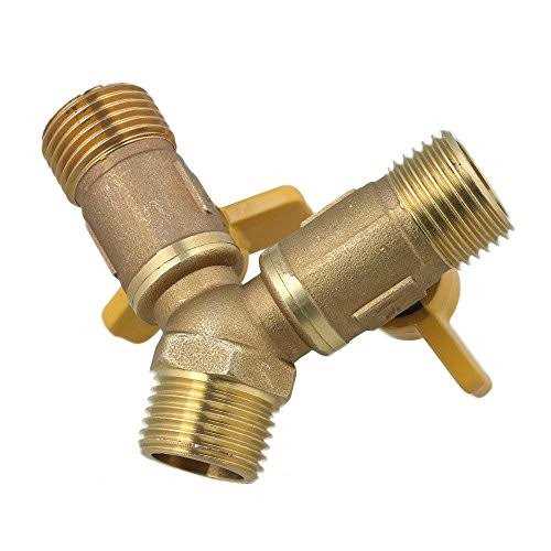 Solid Brass Shower Hose Extension Pipe Fitting NPT 1/2 Male Shower Hose Connector - Zenithce