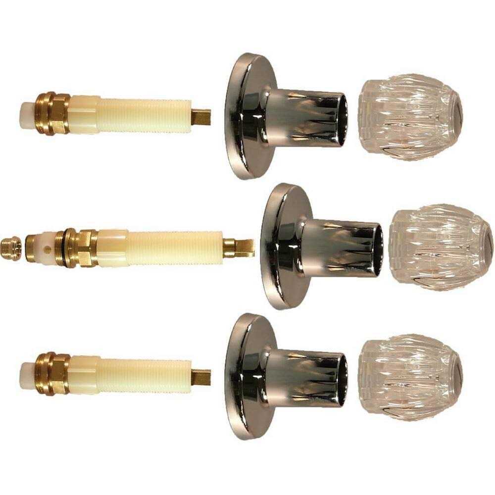 Lincoln Products Tub and Shower Rebuild Kit for American Standard Nu-Renu 2-Handle Faucets - Zenithce