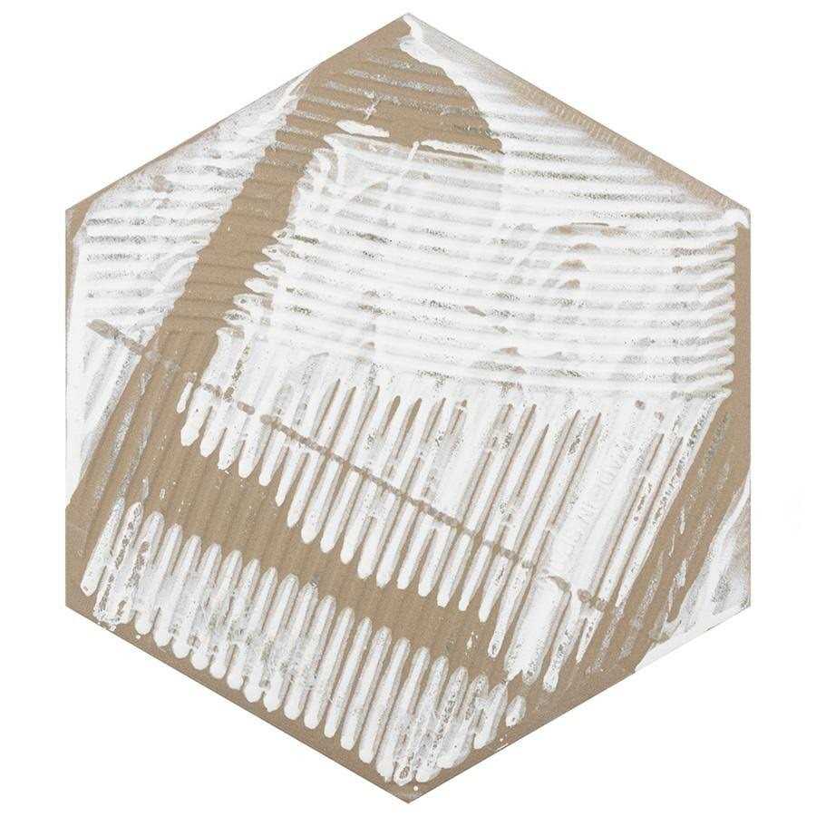 Merola Tile Aster Hex Porcelain Floor and Wall Tile - Zenithce
