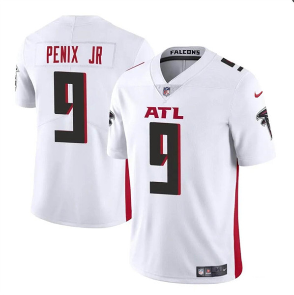 Atlanta Falcons #9 Michael Penix Jr White 2024 Draft Vapor Untouchable Limited Stitched Jersey - Zenithce