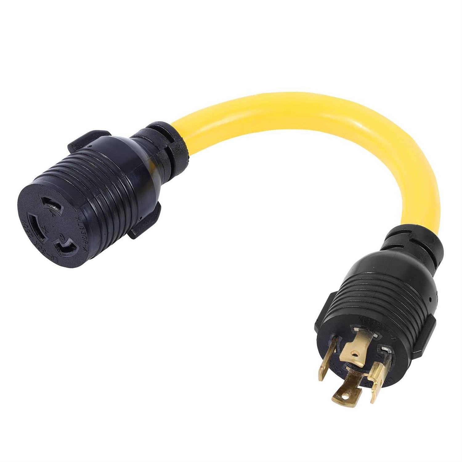 Onetak Nema 6-50P To 14-30R 240V 50 Amp 3 Male Plug To 4 Female Receptacle - Zenithce