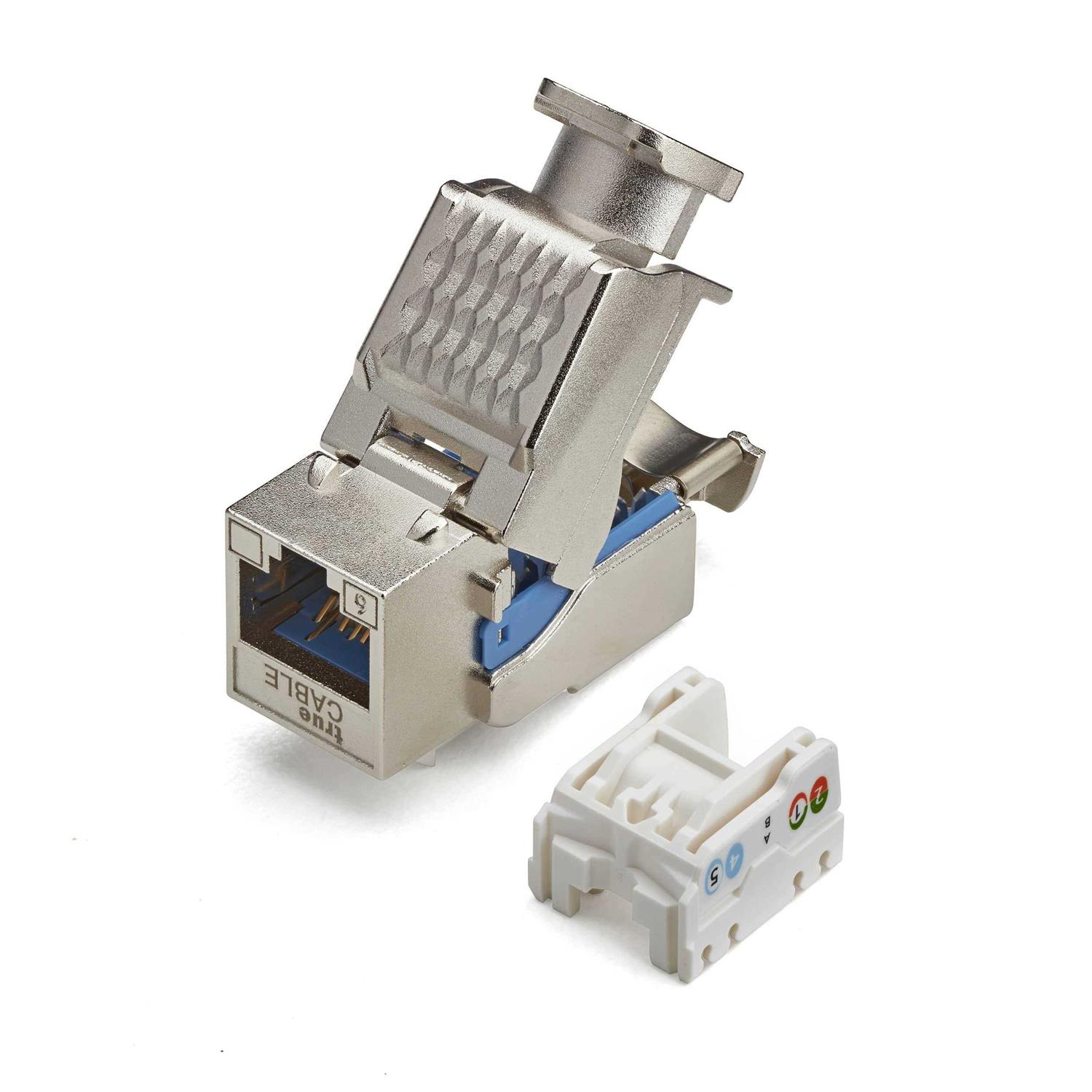 trueCABLE Toolless Component Grade Keystone Jack - Zenithce