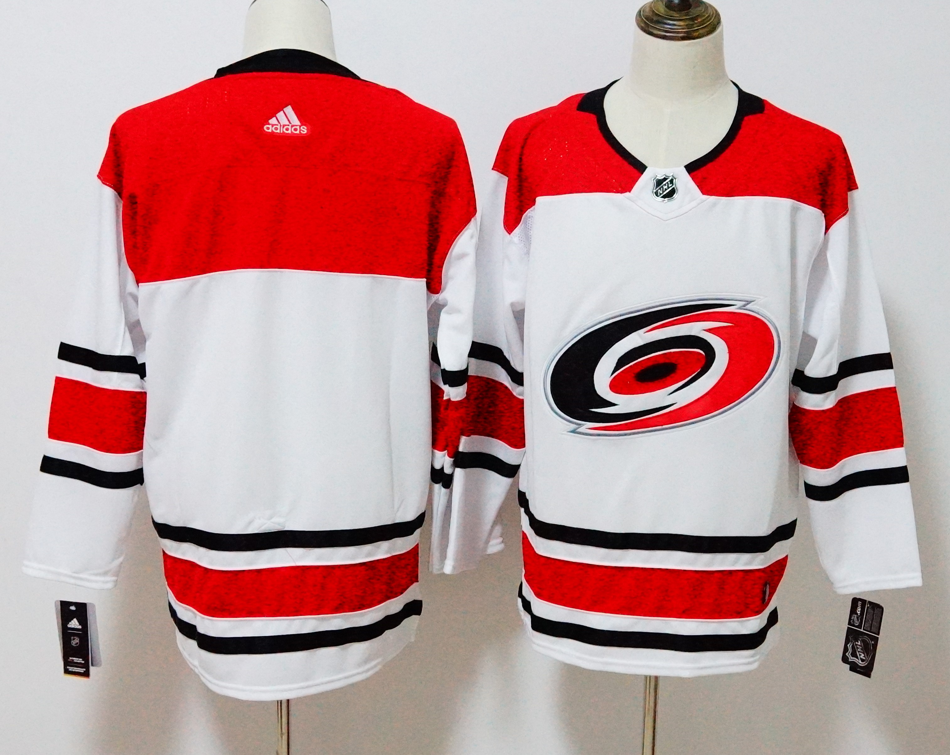 Carolina Hurricanes White Stitched Adidas Jersey - Zenithce