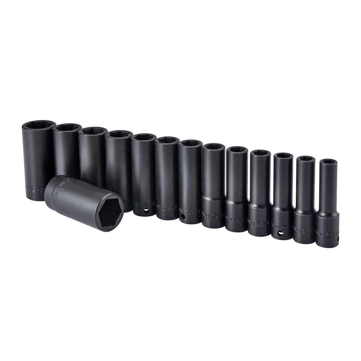 Icon 1/2 in. Drive Metric Impact Swivel Socket Set - Zenithce