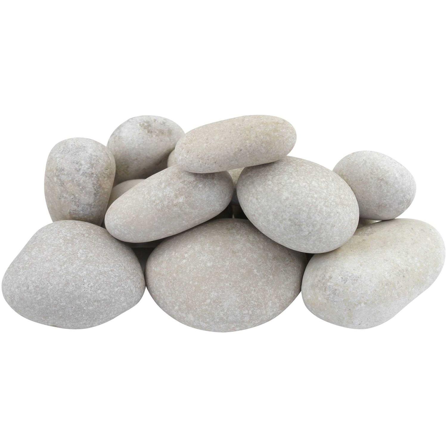Rain Forest Large Black Super Polished Pebbles - Zenithce