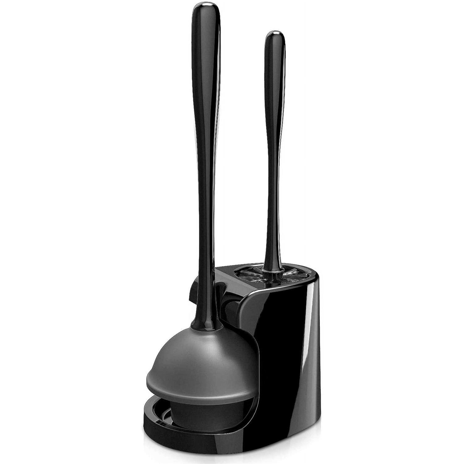 MR.SIGA Toilet Plunger and Bowl Brush Combo for Bathroom Cleaning - Zenithce