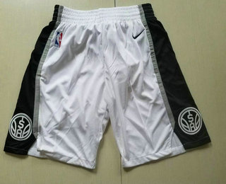San Antonio Spurs White Swingman Shorts - Zenithce