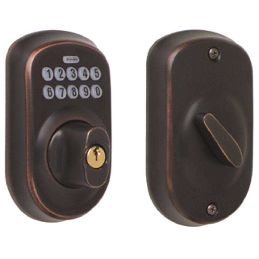 Schlage Keypad Deadbolt Plymouth - Zenithce