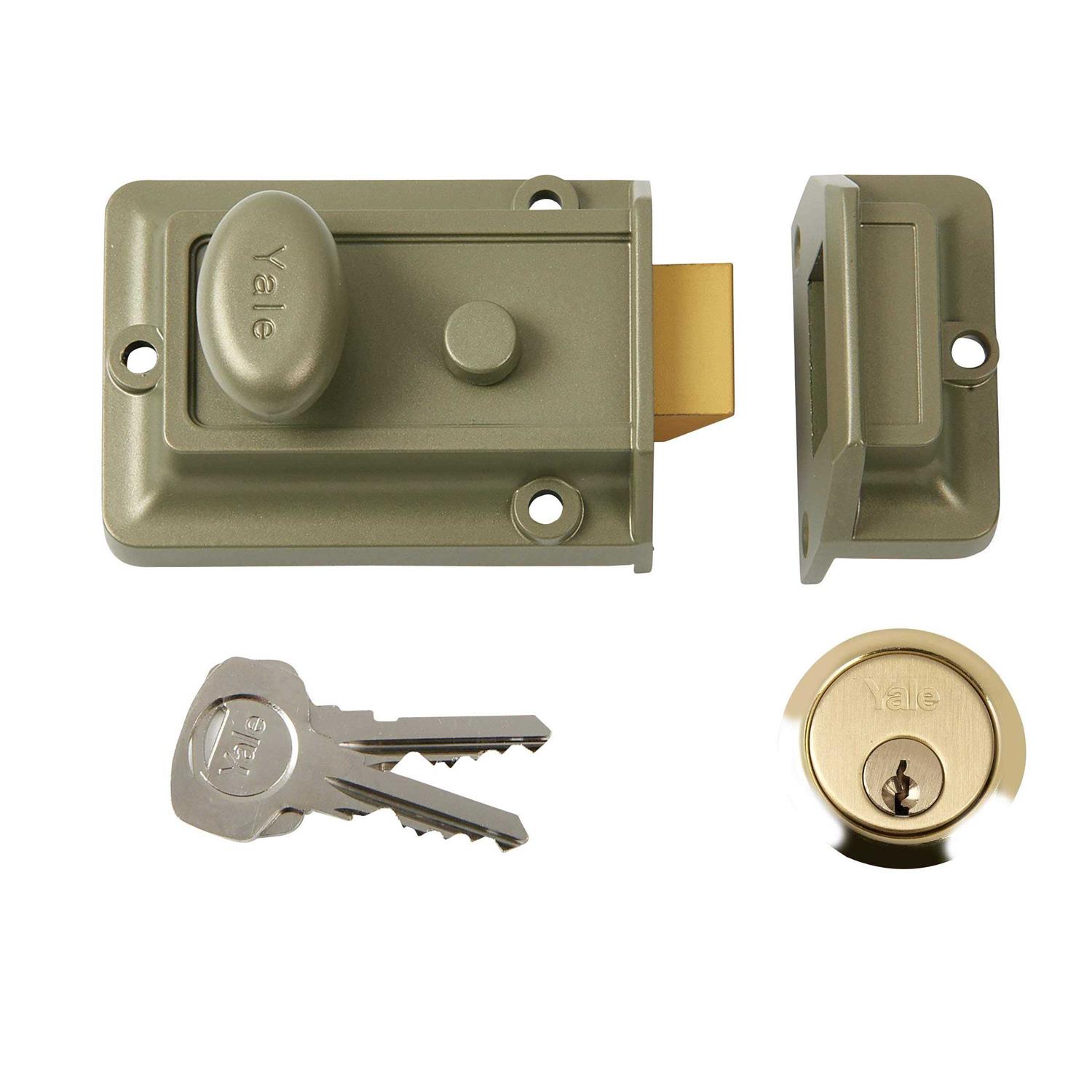 Yale NTB610-ZW2-626 nexTouch Z-Wave Push Button Lever Lock - Zenithce