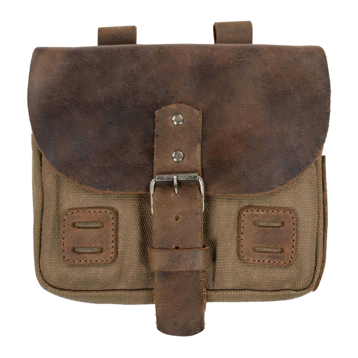 Hide & Drink Waxed Canvas Survival Camping Pouch Belt Loop - Zenithce