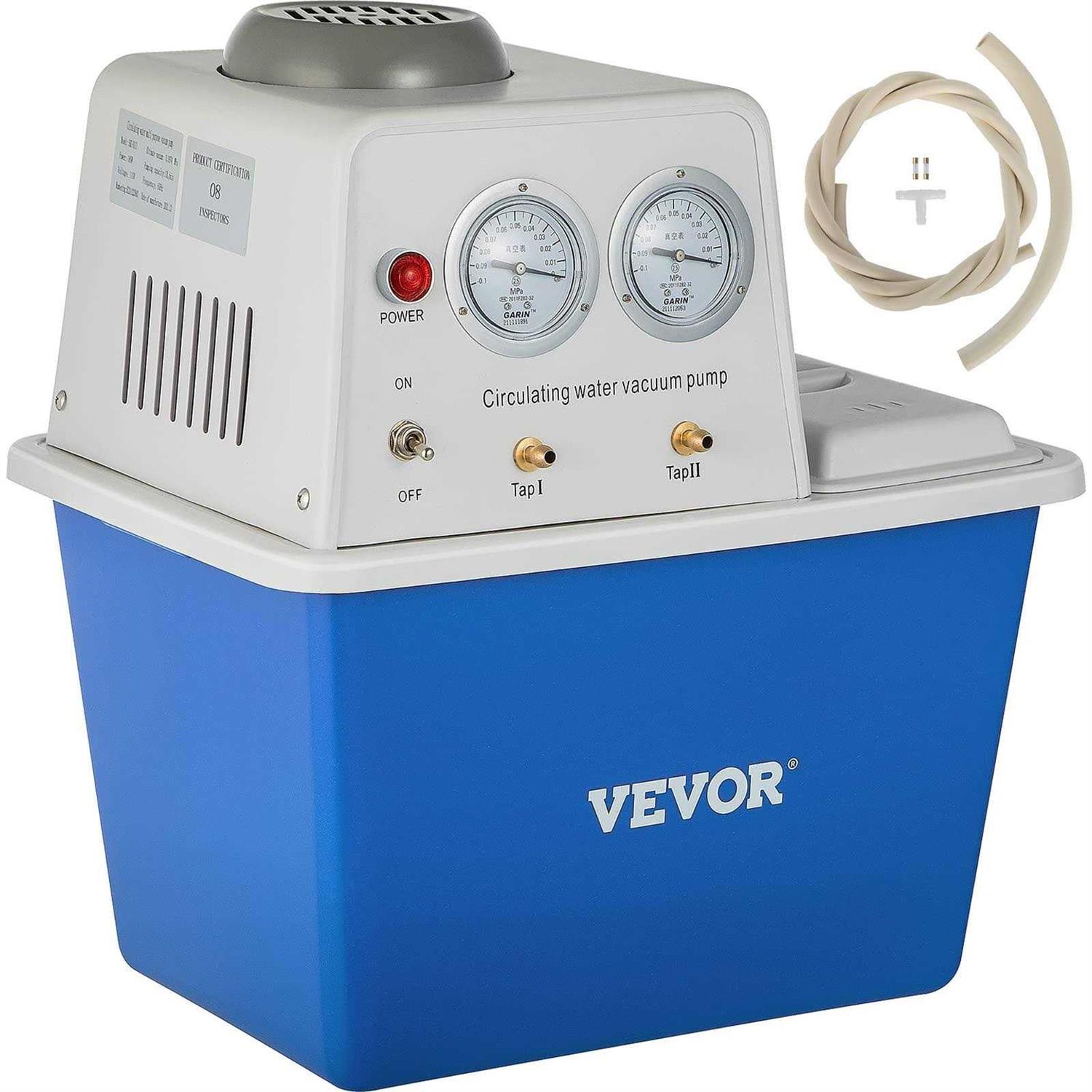 VEVOR Lab Multi-Purpose Water Circulating Vacuum Pump15l with 2 Off - Zenithce