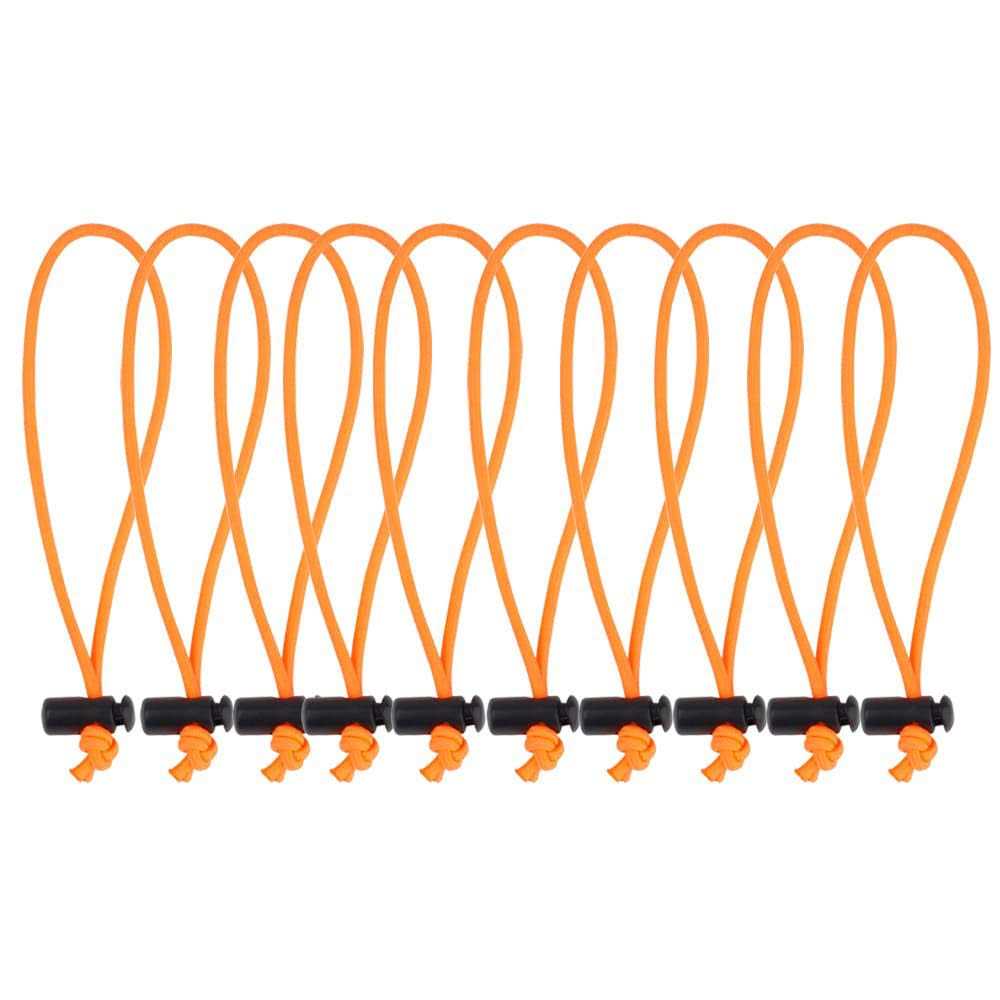 Powrig 6 Bungee Cords Adjustable Cable Ties Cable Management Reusable - Zenithce