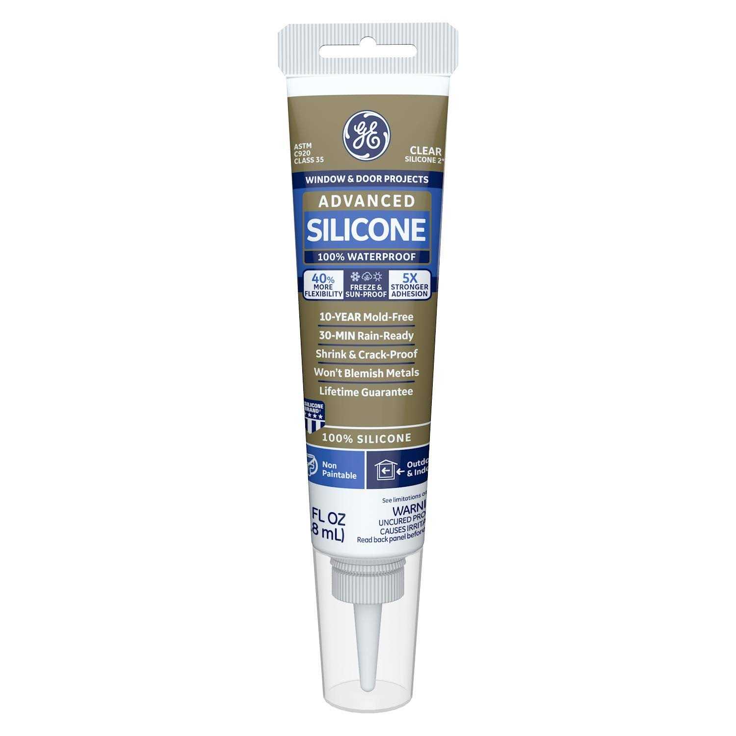 GE Advanced Silicone Window & Door Sealant - Zenithce