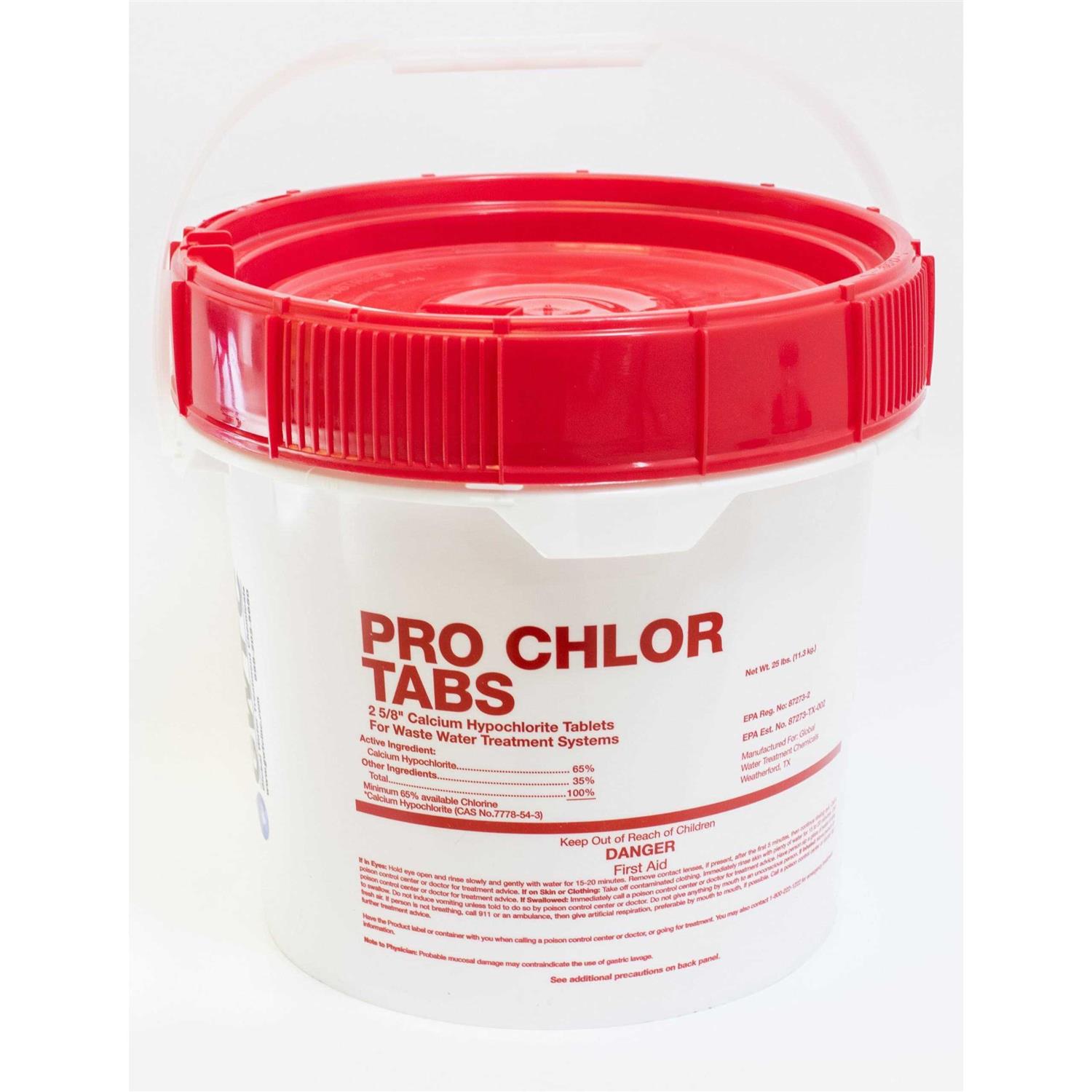 PRO CHLOR TABS 2 lbs. Aerobic Septic Tablets - Zenithce