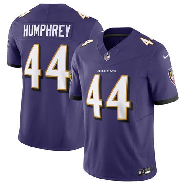 Baltimore Ravens #44 Marlon Humphrey Purple 2023 F.U.S.E Vapor Jersey - Zenithce