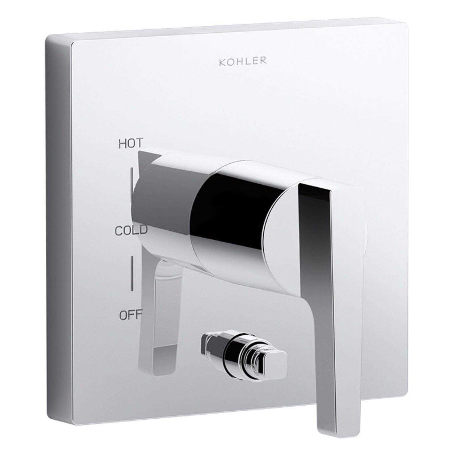 Kohler Honesty Rite-Temp Valve Trim with push-button Diverter - Zenithce