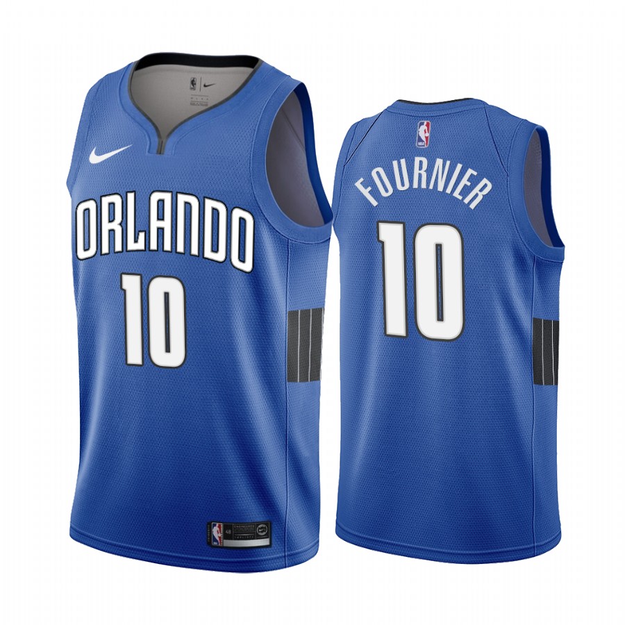 Magic #10 Evan Fournier Blue 2019-20 Statement Edition Jersey - Zenithce