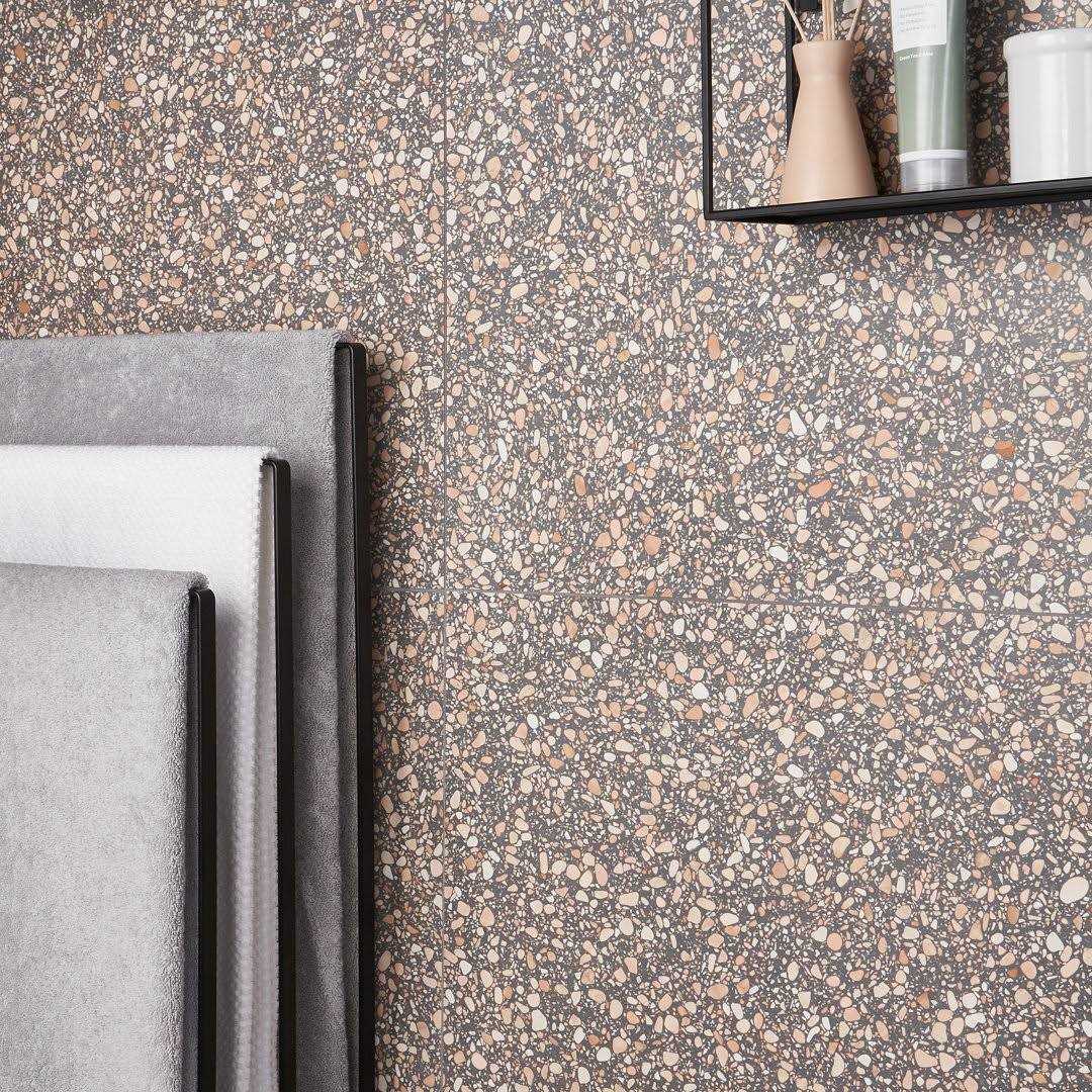 Ivy Hill Tile Terra Italia 23.62 in. x 23.62 in. Honed Marble Terrazzo Floor and Wall Tile - Zenithce