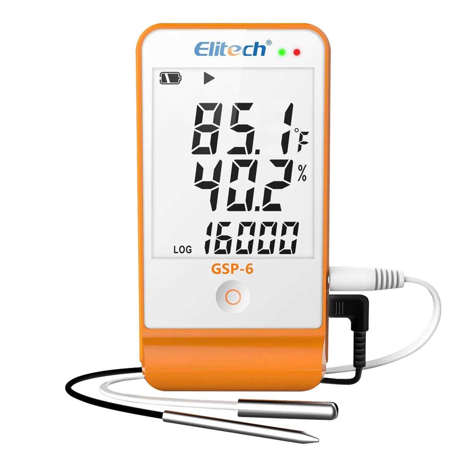 Elitech Temperature Data Logger recorder 32000 Points - Zenithce