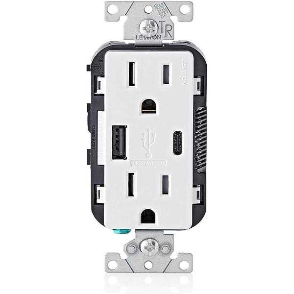 Leviton 20-Amp GFCI Outlet GFTR2-0KW - Zenithce