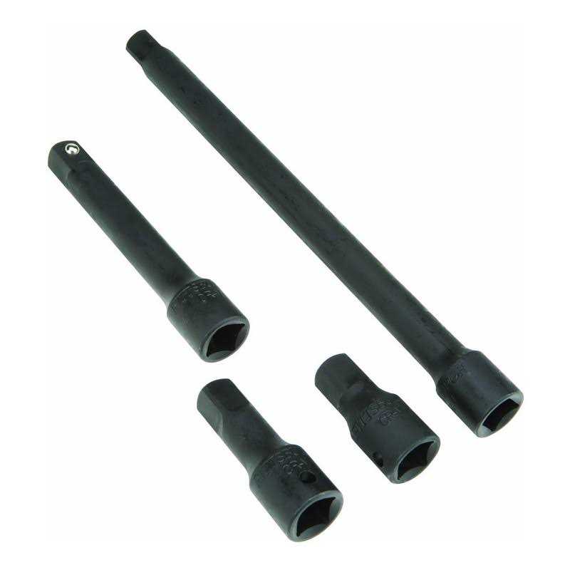 Pittsburgh 1/2 in. Drive Impact Deep Socket Set - Zenithce