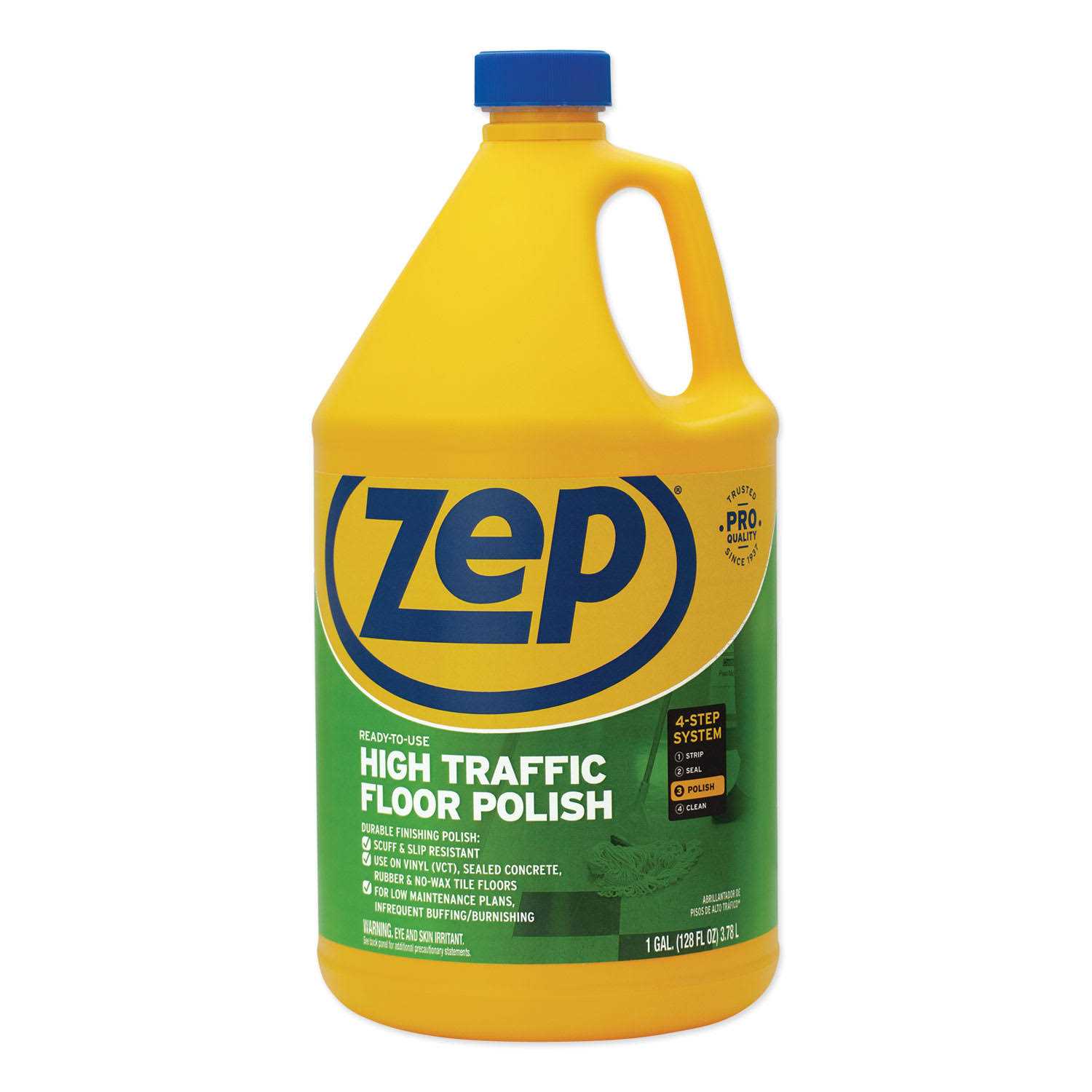 Zep High-Traffic Floor Polish - Zenithce