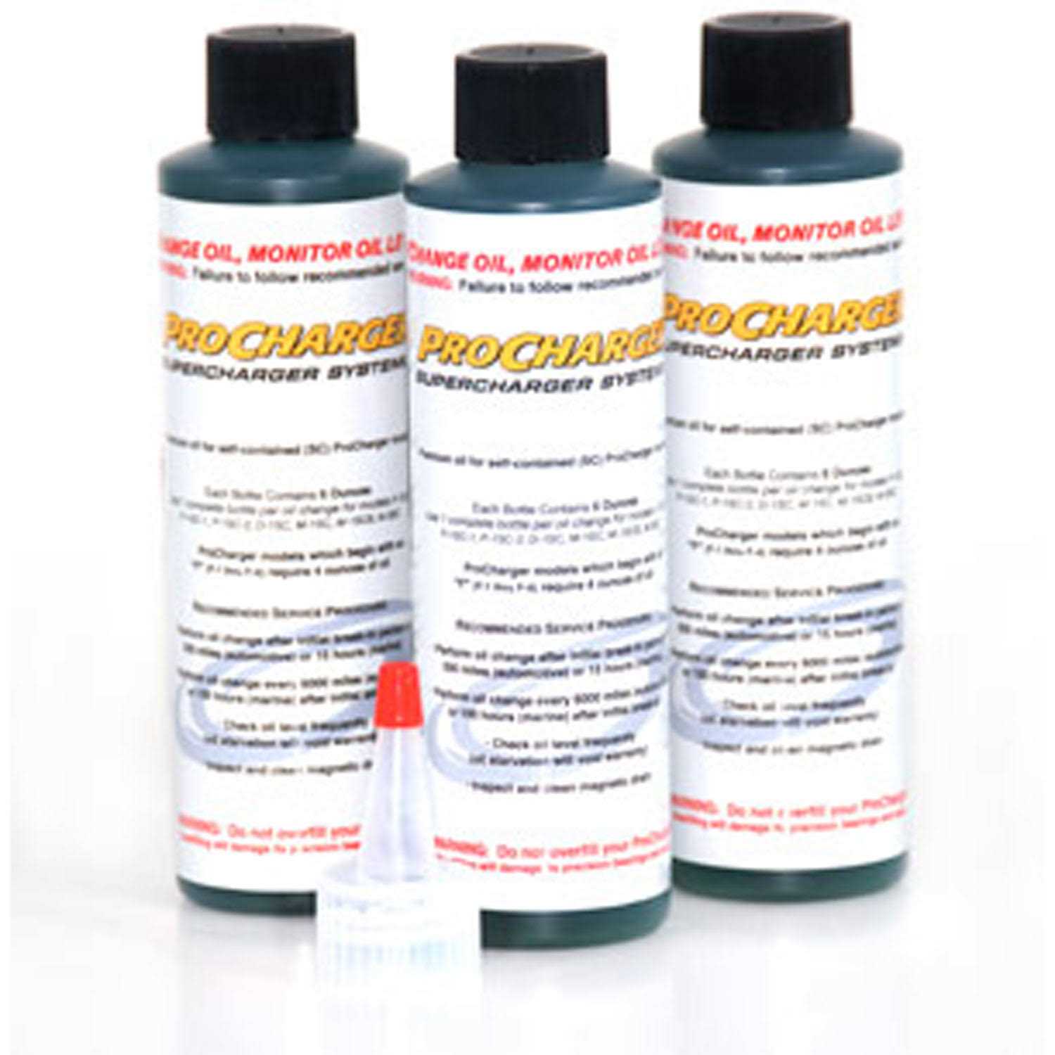Procharger ME001G-001 Supercharger Oil 6 oz Bottle 3 pk - Zenithce