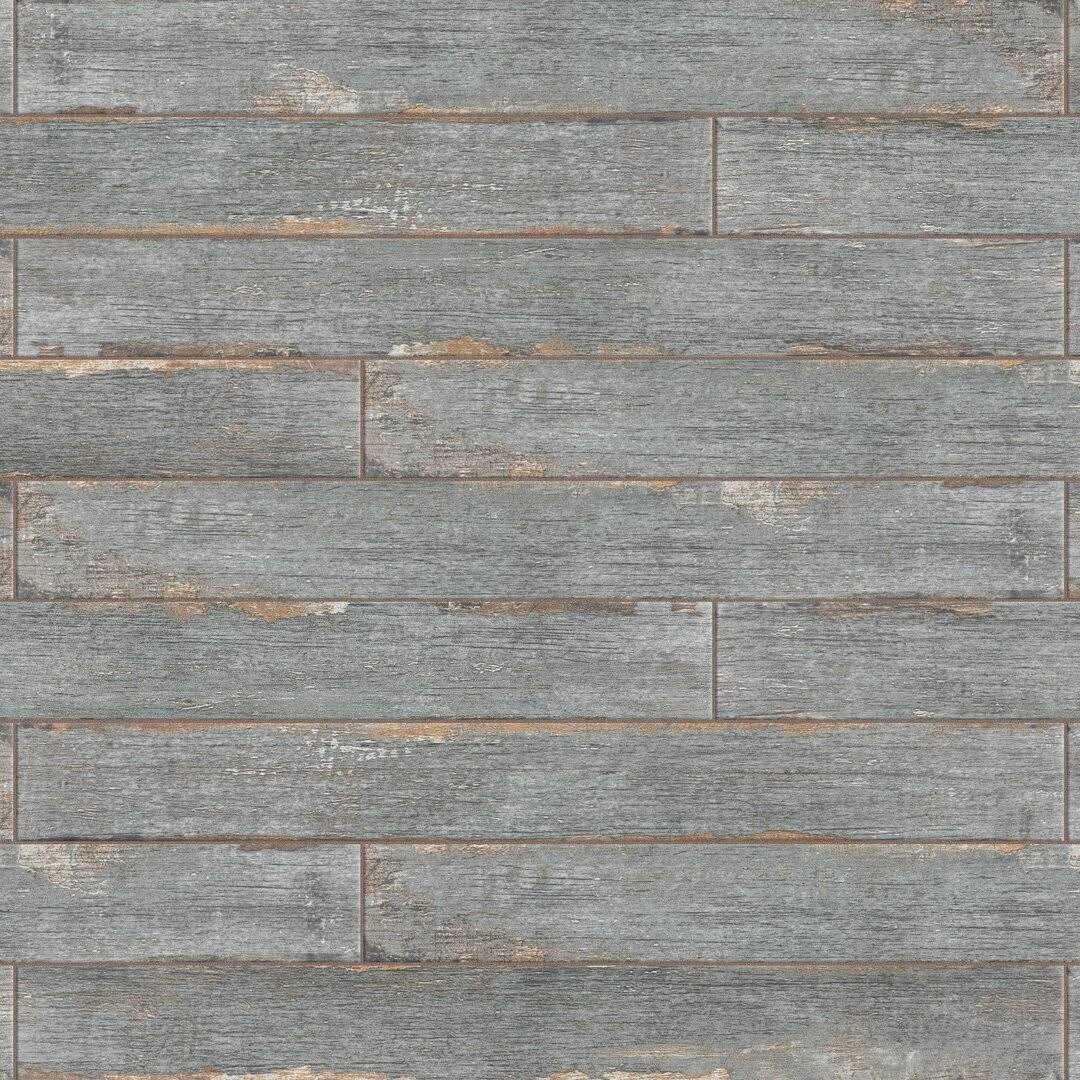 Retro 3 x 24 Porcelain Wood Look Wall & Floor Tile Merola Tile - Zenithce