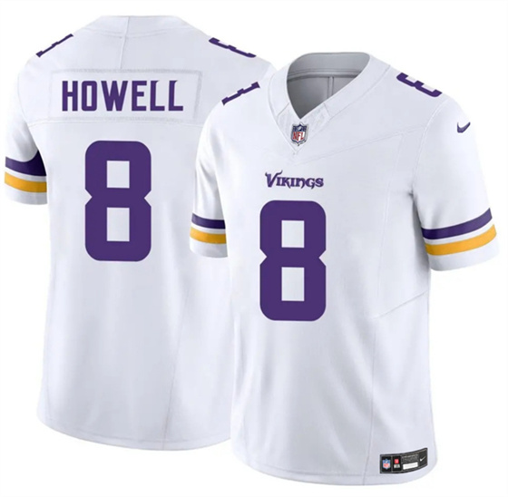 Minnesota Vikings #8 Sam Howell White 2025 F.U.S.E. Vapor Untouchable Limited Football Stitched Jersey - Zenithce