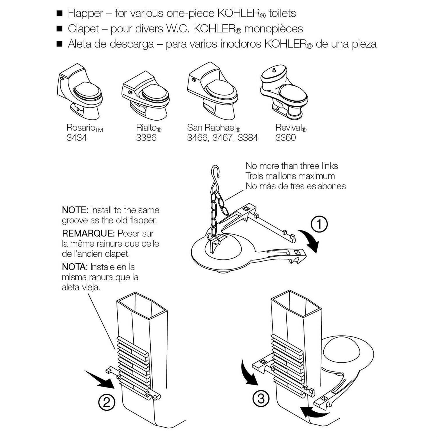 Kohler GP84995 Toilet Flapper - Zenithce