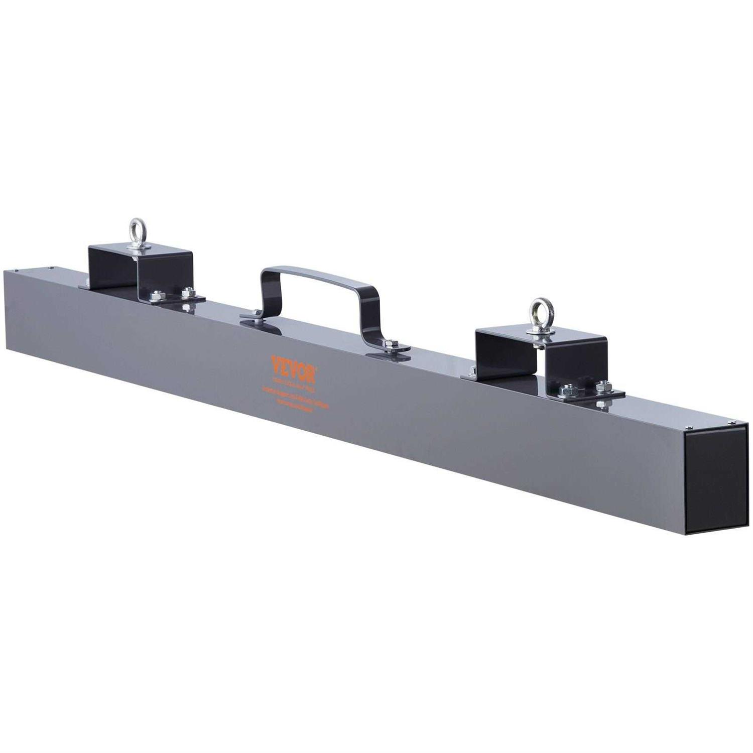 VEVOR Hanging Magnetic Sweeper Pickup Tool Nail Hang-Type Magnetic Forklift Sweeper Industrial Grade Magnets Steel Material Hunting - Zenithce