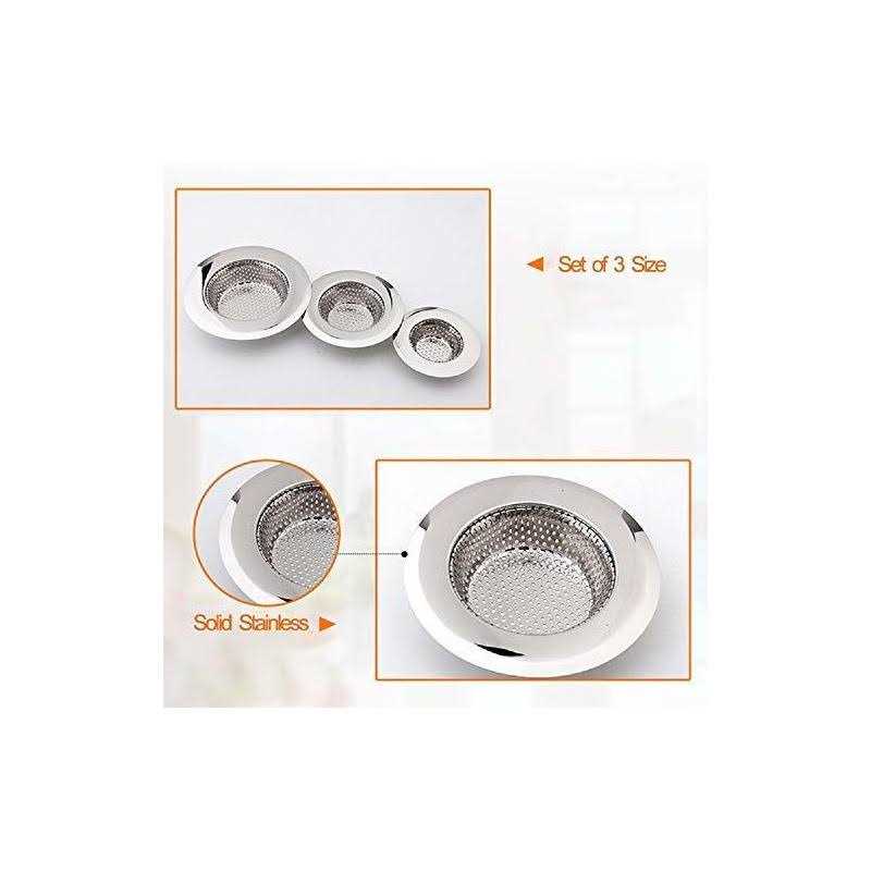 Hair Catcher Durable Silicone Hair Stopper Shower Drain Covers Easy to Install and Clean Suit for Bathroom Bathtub and Kitchen - Zenithce