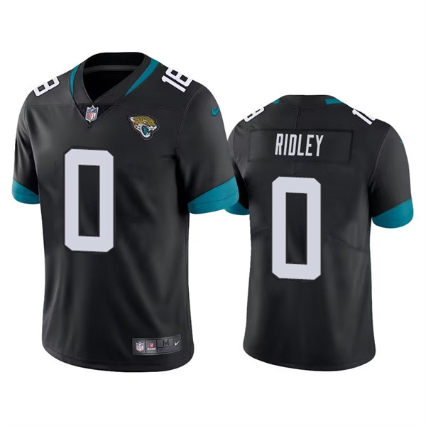 Jacksonville Jaguars #0 Calvin Ridley Black Vapor Untouchable Limited Stitched Jersey - Zenithce