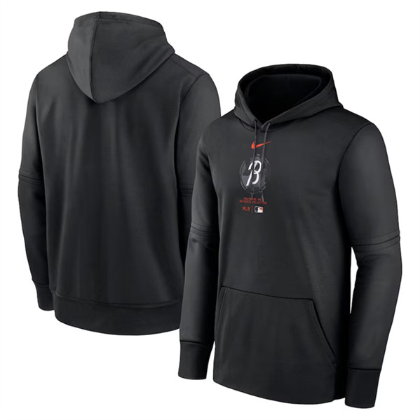 Baltimore Orioles Black 2024 Collection Practice Performance Pullover Hoodie - Zenithce