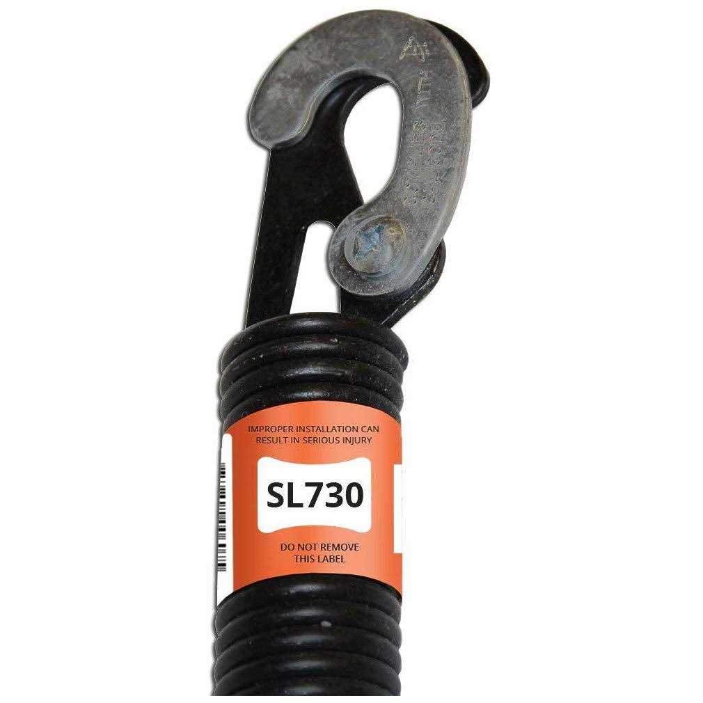 E900 Hardware Sl728c 28-Inch Lock-End Garage Door Spring - Zenithce