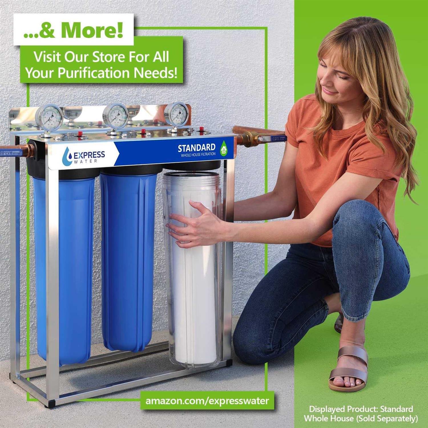 Express Water Reverse Osmosis Membrane RO Membrane 50 GPD Water Filter Replacement Under Sink and Reverse Osmosis System - Zenithce