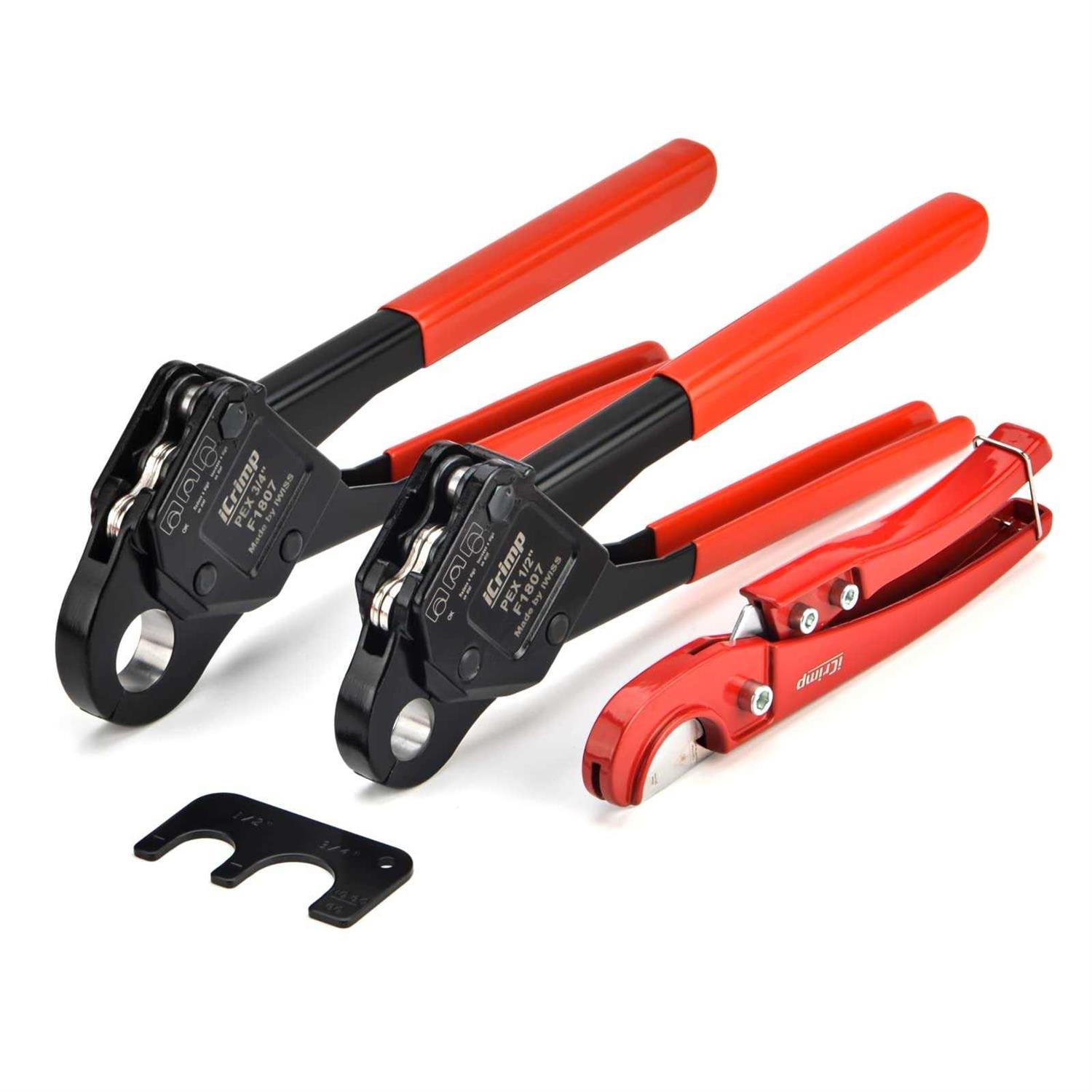 Iwiss Cable Lug Crimping Tool for Heavy Duty Wire Lugs,Battery Terminal,Copper Lugs Awg 8-1/0 - Zenithce