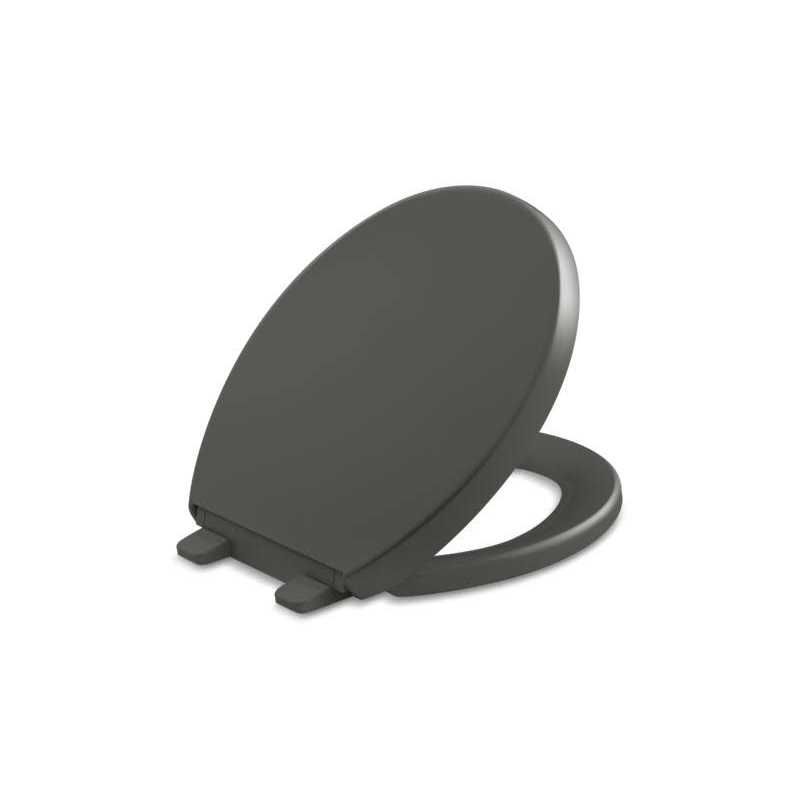 Kohler 4008-0 Reveal Quiet-Close with Grip-Tight Bumpers Elongated Toilet Seat K-4008-0 - Zenithce