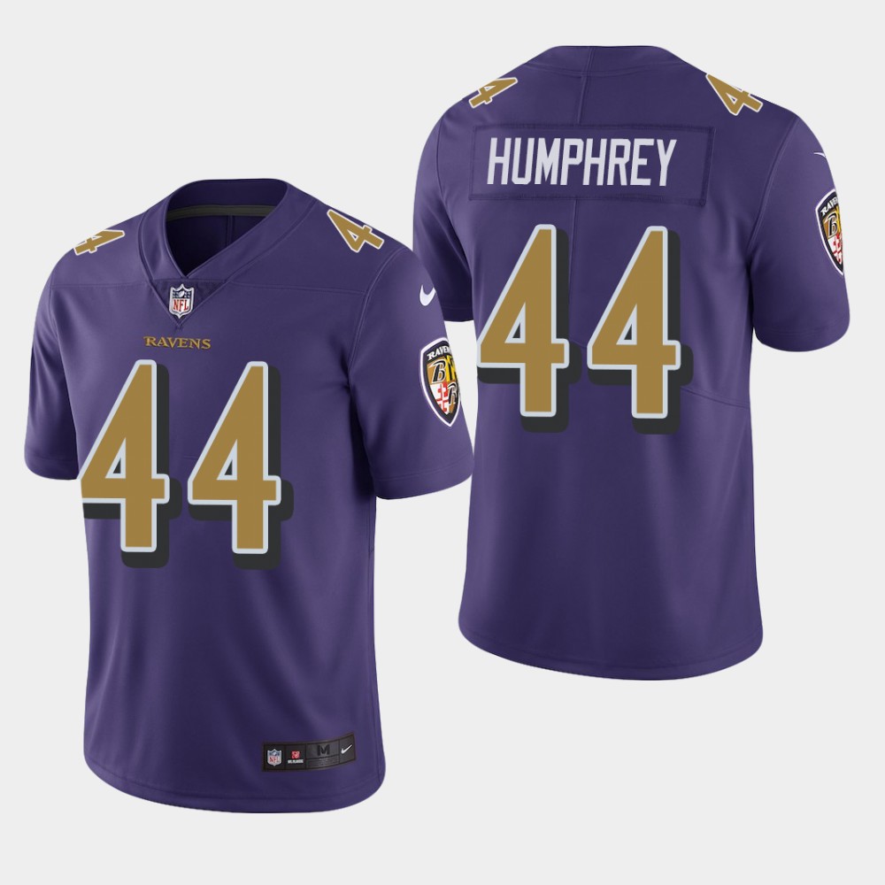 Baltimore Ravens #44 Marlon Humphrey Purple Color Rush Stitched Jersey - Zenithce