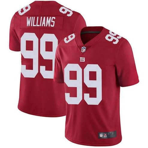 New York Giants #99 Leonard Williams Red Vapor Limited Jersey - Zenithce