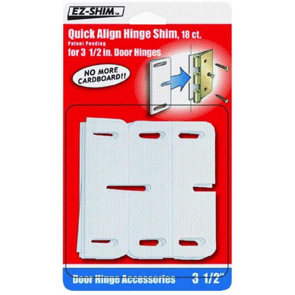 Ez-Shim Hs350bp 3.5 inch Hinge Shim - Zenithce