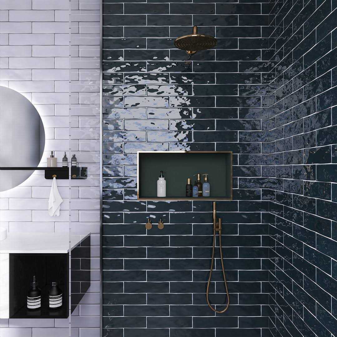 MOLOVO Kezma 2.95 in. x 11.81 in. Polished Ceramic Subway Wall Tile - Zenithce