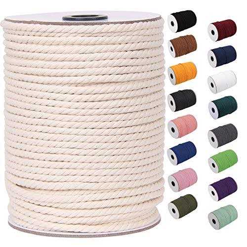 Xkdous Macrame Cord Cotton Macrame Rope - Zenithce