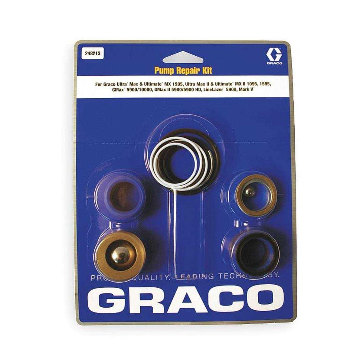 Graco 248212 Pump Repair Kit - Zenithce