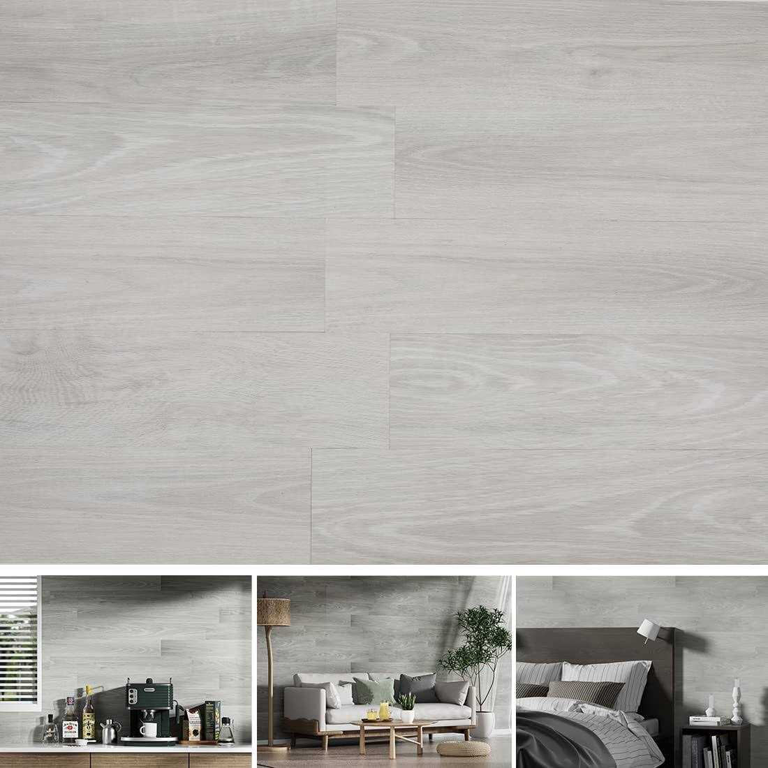 Singularwood Vinyl Wall Planks,Self-adhesive Vinyl Panels for Walls,Peel and Stick Easy Installation - Zenithce