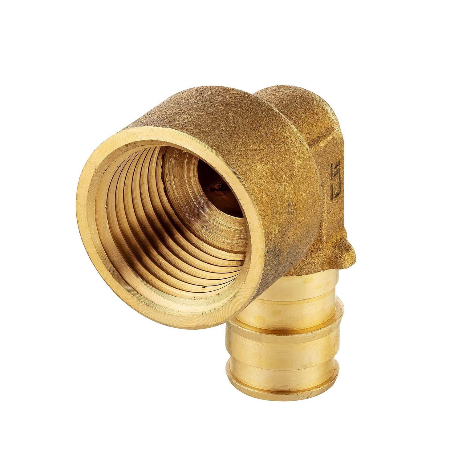 EFIELD Pex A Full Flow Expansion Brass Fittings 1/2 Elbow - Zenithce