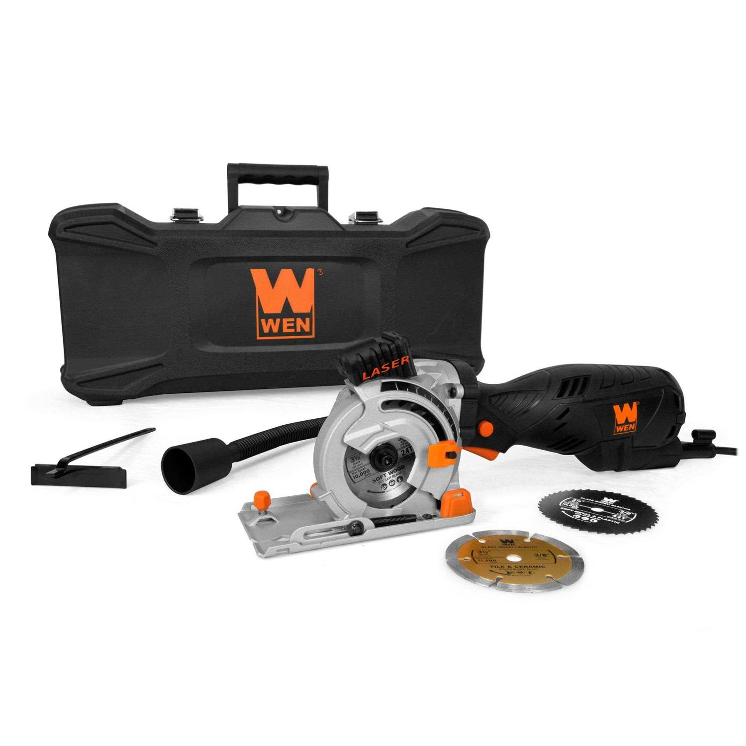 WEN 5-Amp 2-in-1 Variable Speed Dual-Head Drywall Sander with 15-Foot Dust Hose DW5084 - Zenithce