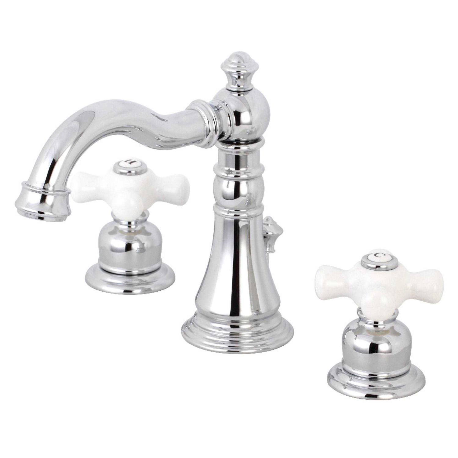 Fauceture American Classic Widespread Bathroom Faucet Brass FSC197 - Zenithce