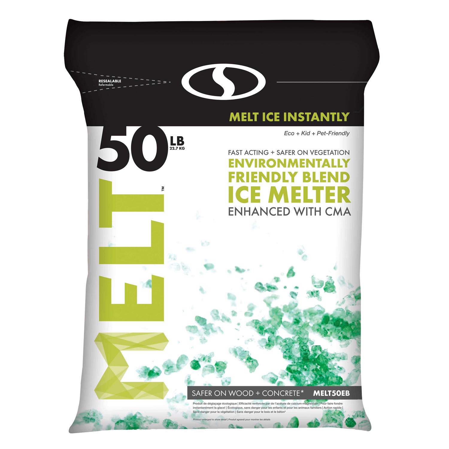 Snow Joe Melt 25-lb Bag Premium Enviro-Blend Ice Melter MELT25EB - Zenithce